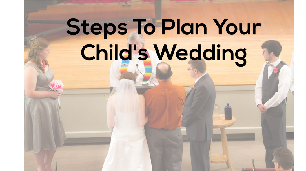 plan your child wedding